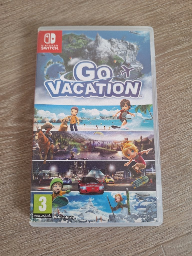 Nintendo switch - Go Vacation, Spelcomputers en Games, 1 speler, Ophalen of Verzenden, Zo goed als nieuw, Vanaf 3 jaar