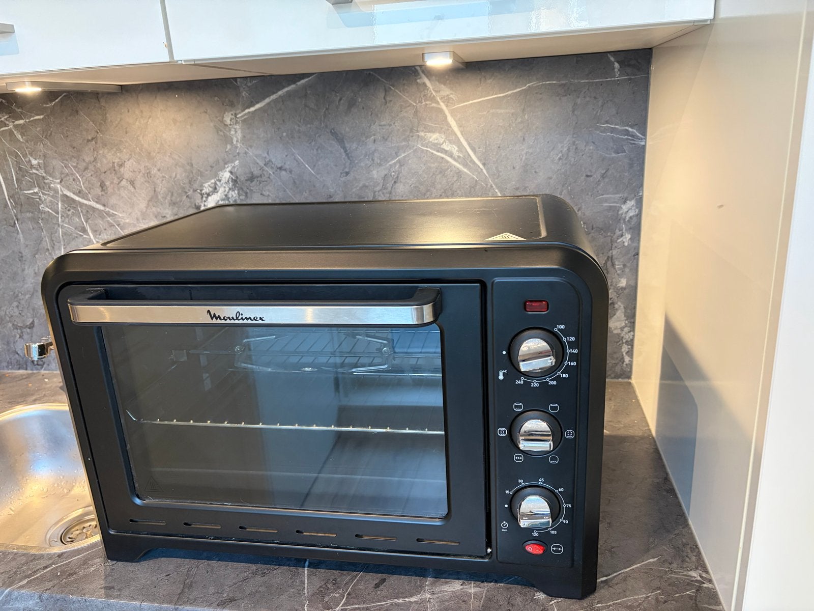 Moulinex oven - Ideaal voor kleine keukens of studenten, Ophalen, Minder dan 45 cm, Oven met grill, Gebruikt