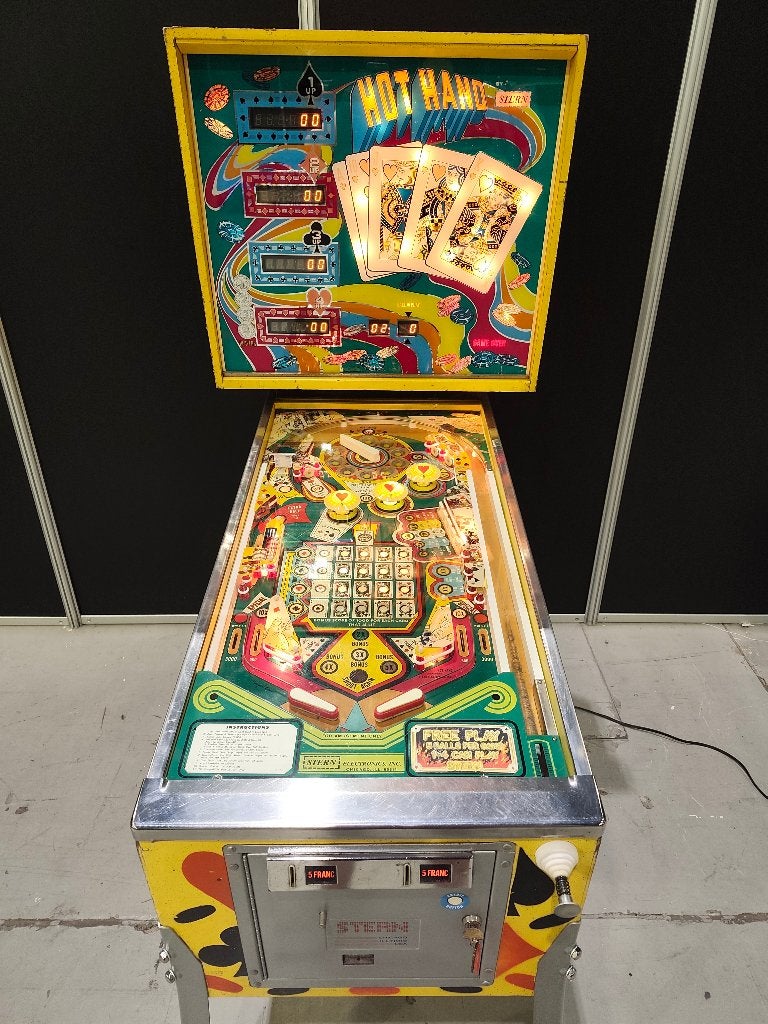 Stern Hot Hand Flipperkast, Gebruikt, Elektronisch, Stern, Ophalen of Verzenden