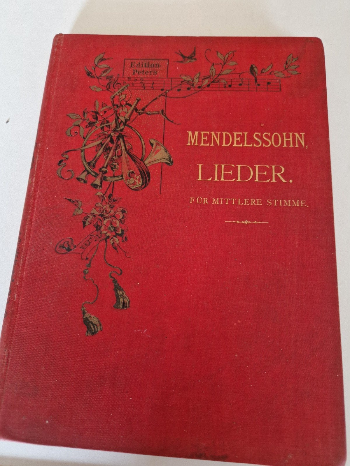Mendelssohn Lieder Bladmuziek - Klassieke Zang en Piano, Muziek en Instrumenten, Zang, Gebruikt, Verzenden, Klassiek