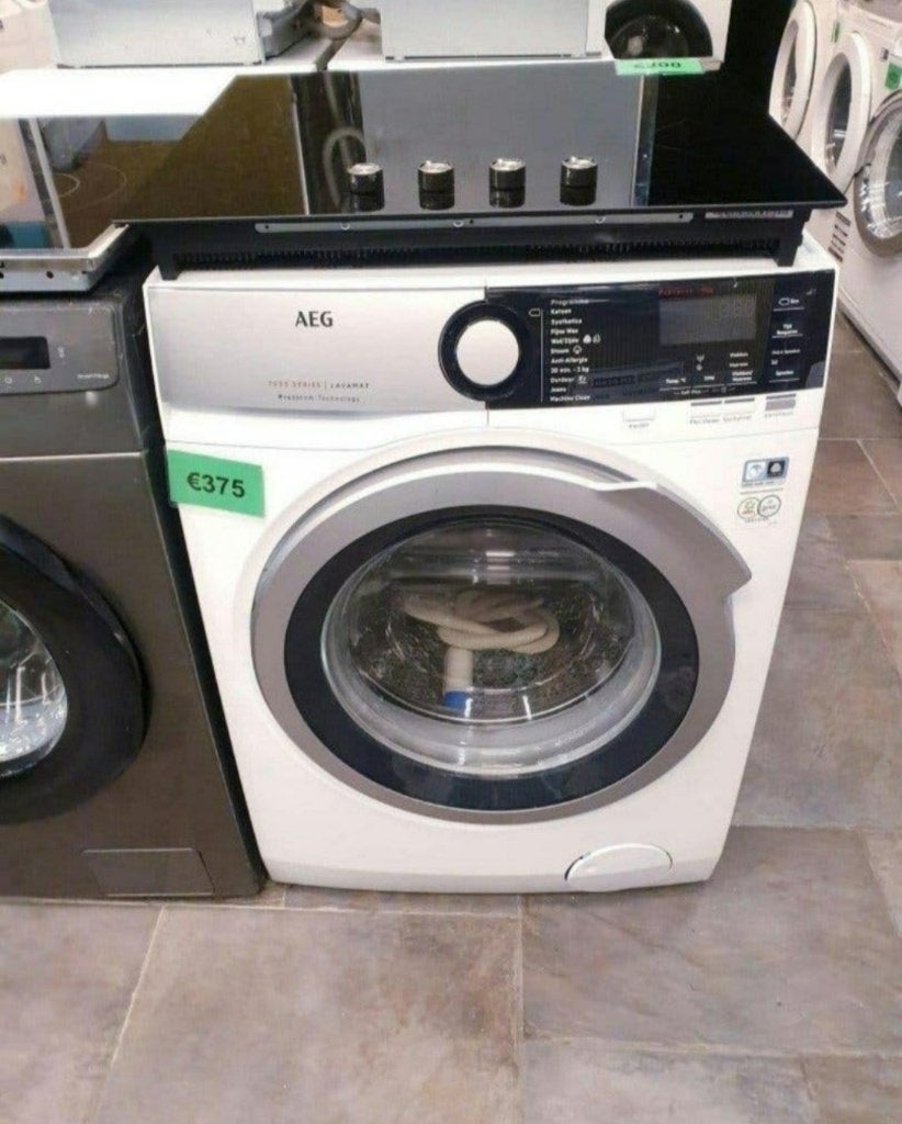 wasmachine AEG ️8kg️️️ ️️️️6000 Series A+++ INC GARANTIE, Ophalen, Minder dan 85 cm, Voorlader, 1200 tot 1600 toeren