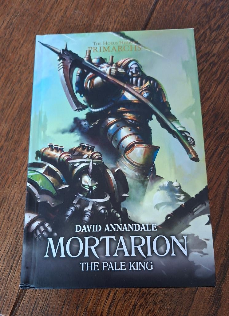 Warhammer:The Horus Heresy Primarchs Mortarion the pale king, Ophalen of Verzenden, Zo goed als nieuw, David Annandale