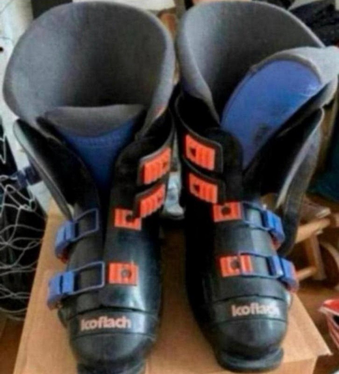 Koflach SKISCHOENEN/ WAX-SLIJPEN / SKIHELM/ ZGAN XS Skibroek, Ophalen of Verzenden, Zo goed als nieuw, Overige merken