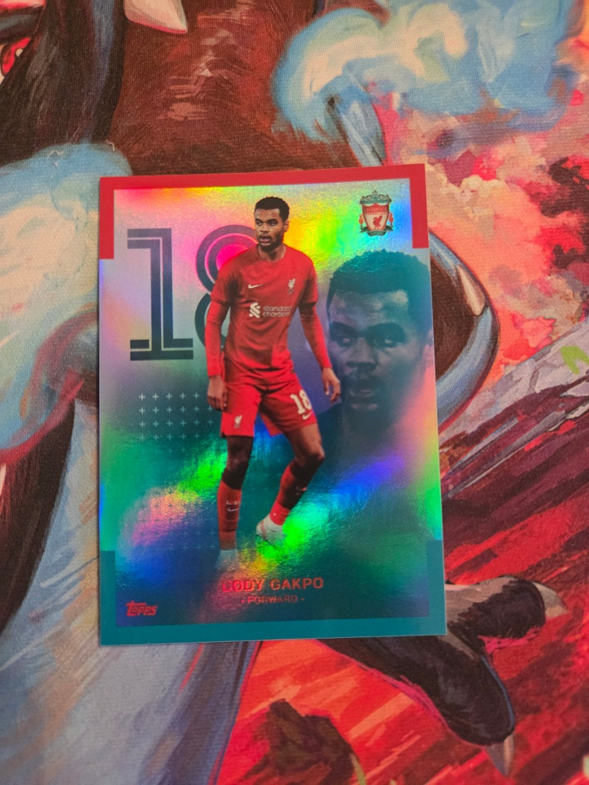 Topps Cody Gakpo 120/175 Liverpool Spelerskaart, Ophalen of Verzenden
