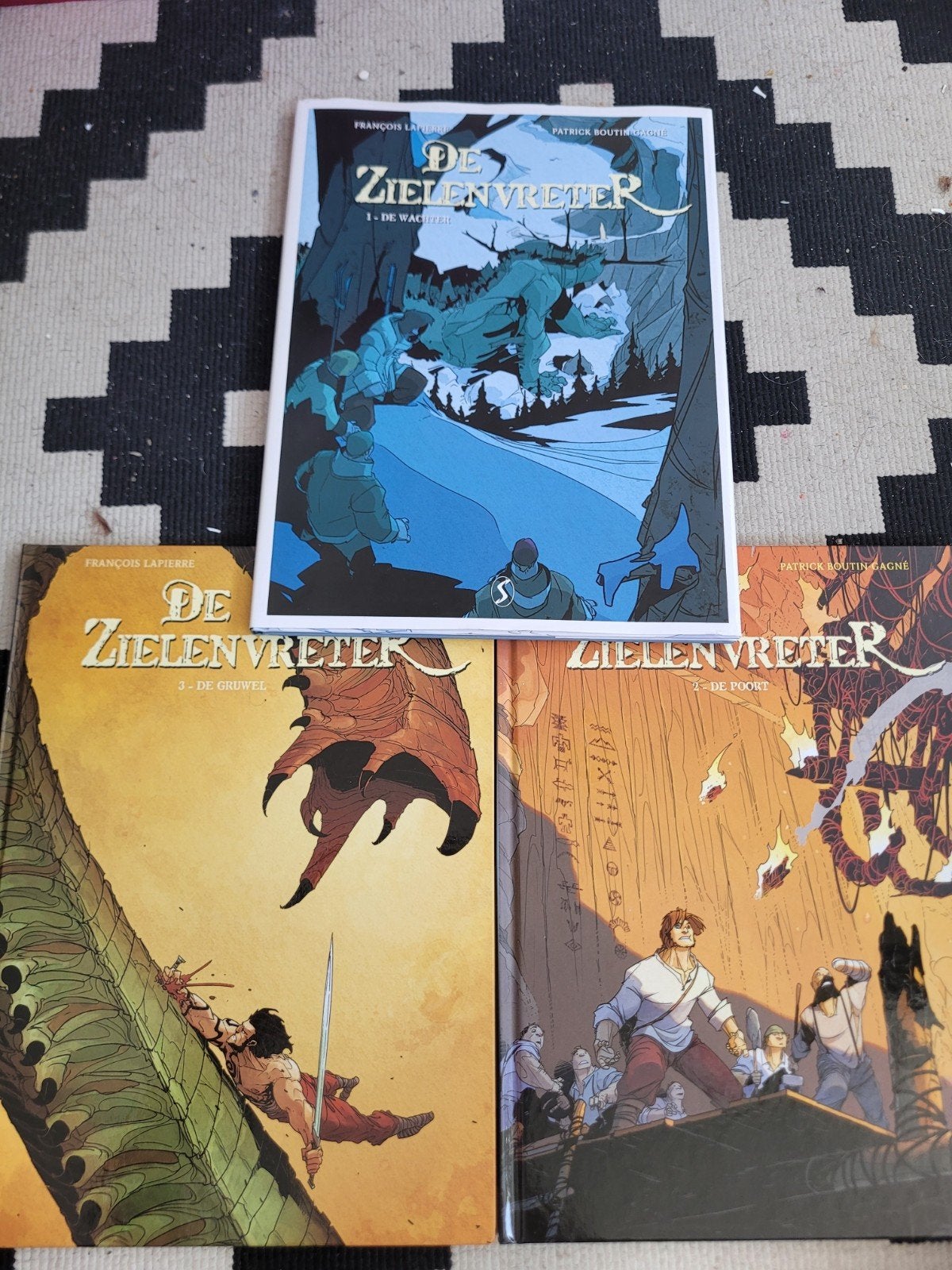 De Zielenvreter compleet - deel 1 gesigneerd, Complete serie of reeks, Ophalen of Verzenden, Zo goed als nieuw