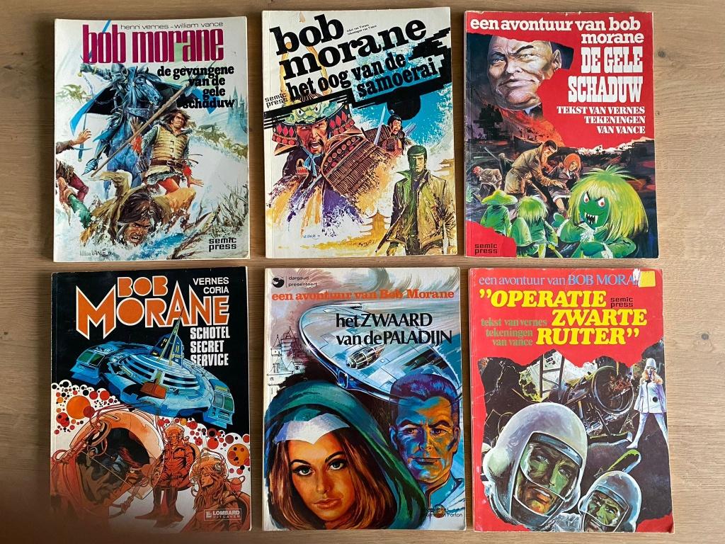 Bob Morane stripboeken, Boeken, Stripboeken, Meerdere stripboeken, Ophalen of Verzenden, Gelezen