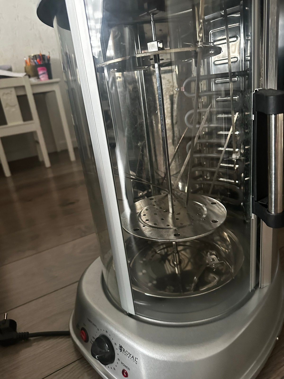 Royal Chef Mini-oven/Rotisserie - Zo goed als nieuw, Witgoed en Apparatuur, Ovens, 50 tot 55 cm, Overige merken, Minder dan 45 cm