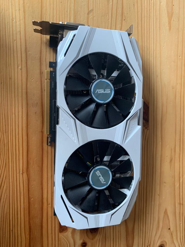 Asus Dual-GTX 1060 6gb, Computers en Software, Videokaarten, PCI-Express 3, Gebruikt, Ophalen of Verzenden, GDDR5