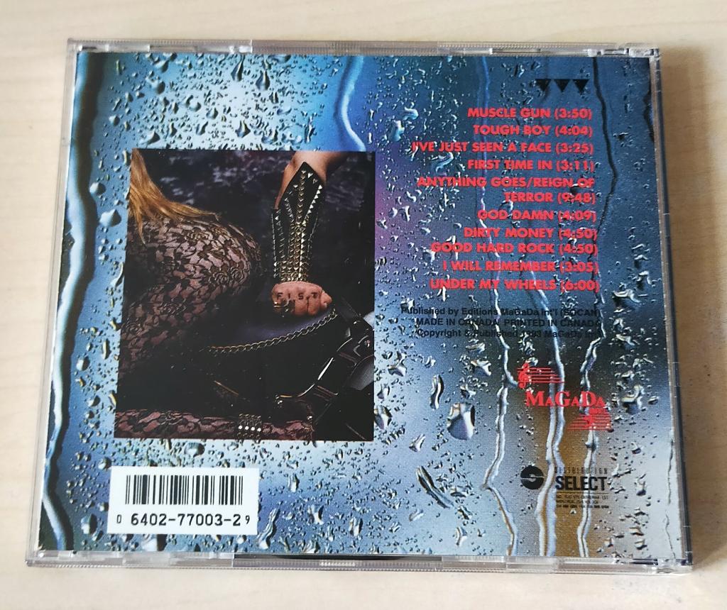Fist - Reign Of Terror CD 1993, Cd's en Dvd's, Cd's | Hardrock en Metal, Ophalen of Verzenden, Gebruikt