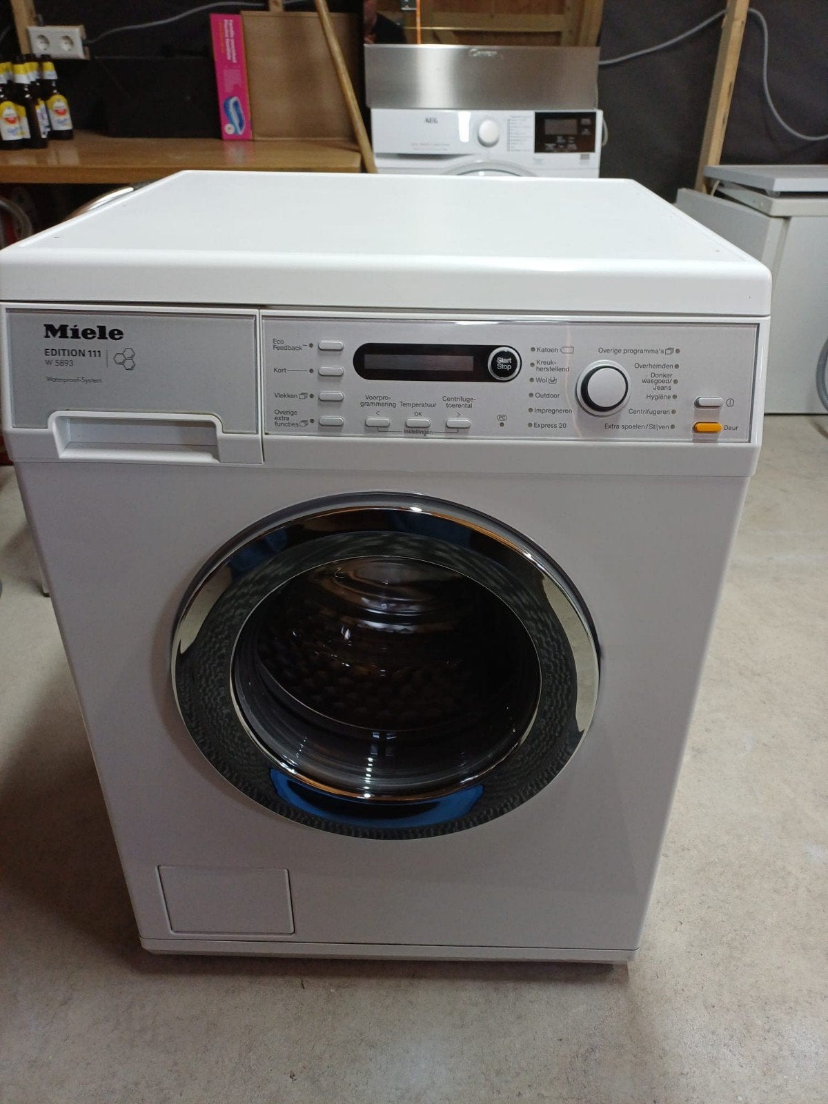 miele wasmachine, Ophalen, 6 tot 8 kg, Gebruikt, 1600 toeren of meer