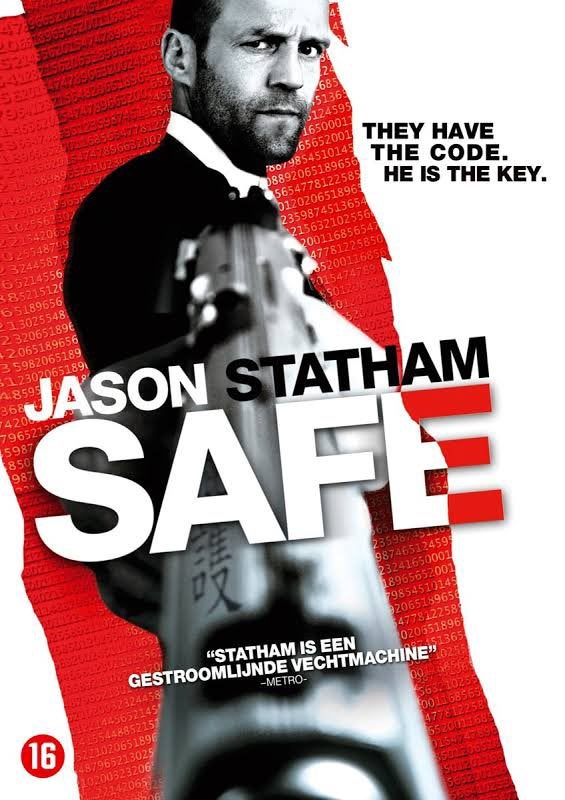 DVD "Safe" met o.a. Jason Statham, Ophalen, Nieuw in verpakking