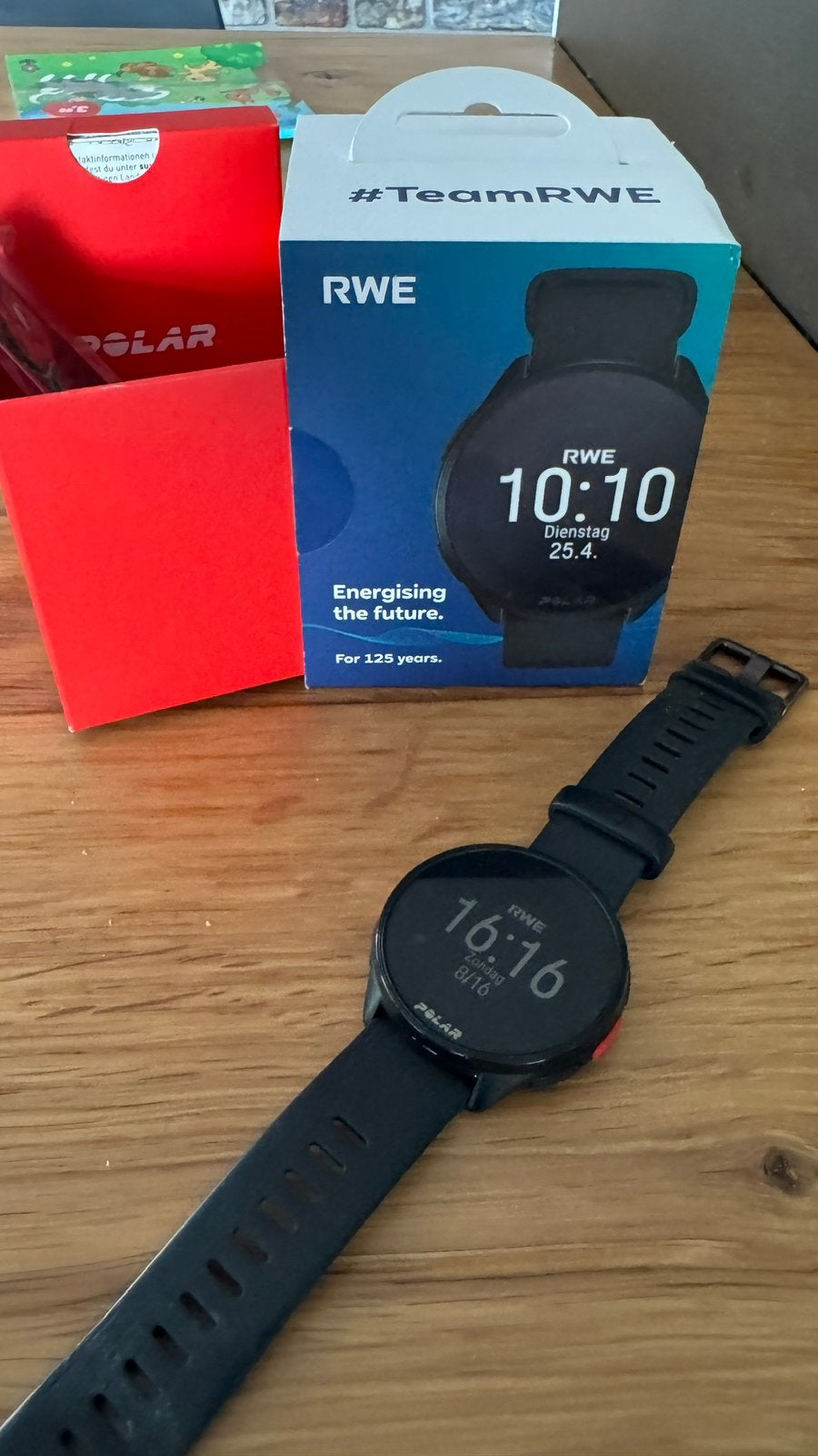 Polar pacer RWE edition Zo Goed Als Nieuw, Sieraden, Tassen en Uiterlijk, Sporthorloges, Zwart, Slaap, Ophalen of Verzenden, Zo goed als nieuw