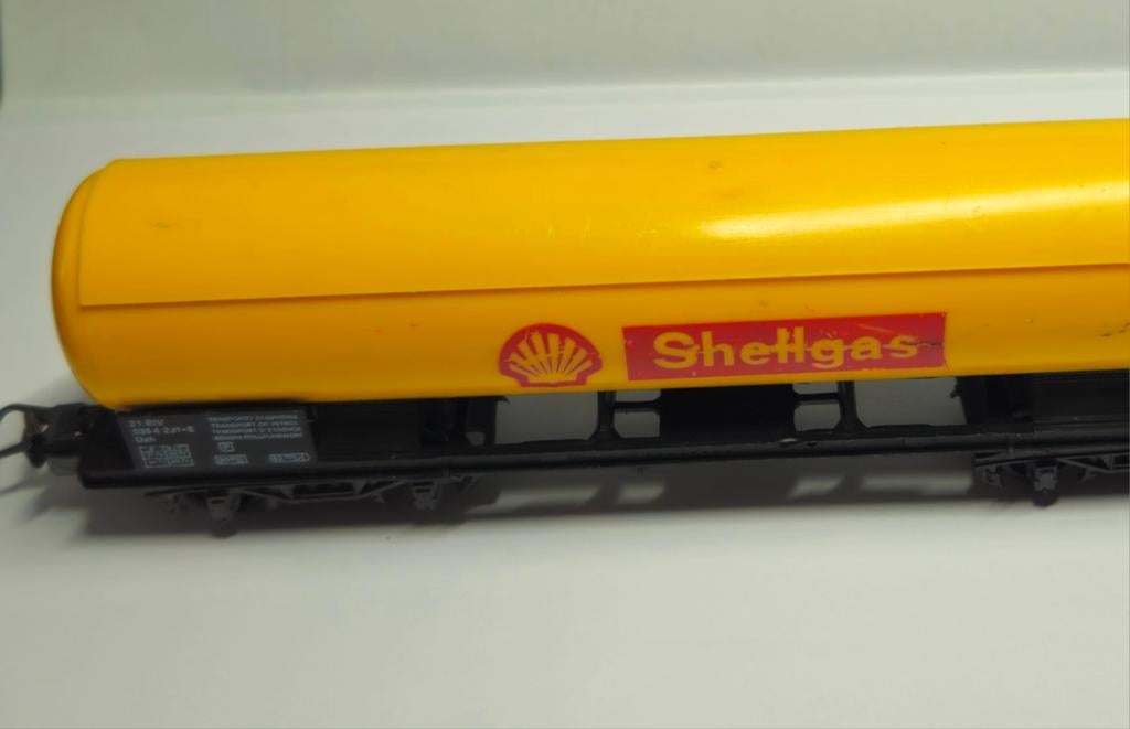 Shell gas wagon schaal H0, Hobby en Vrije tijd, Modeltreinen | H0, Ophalen of Verzenden, Gelijkstroom, Wagon, Lima