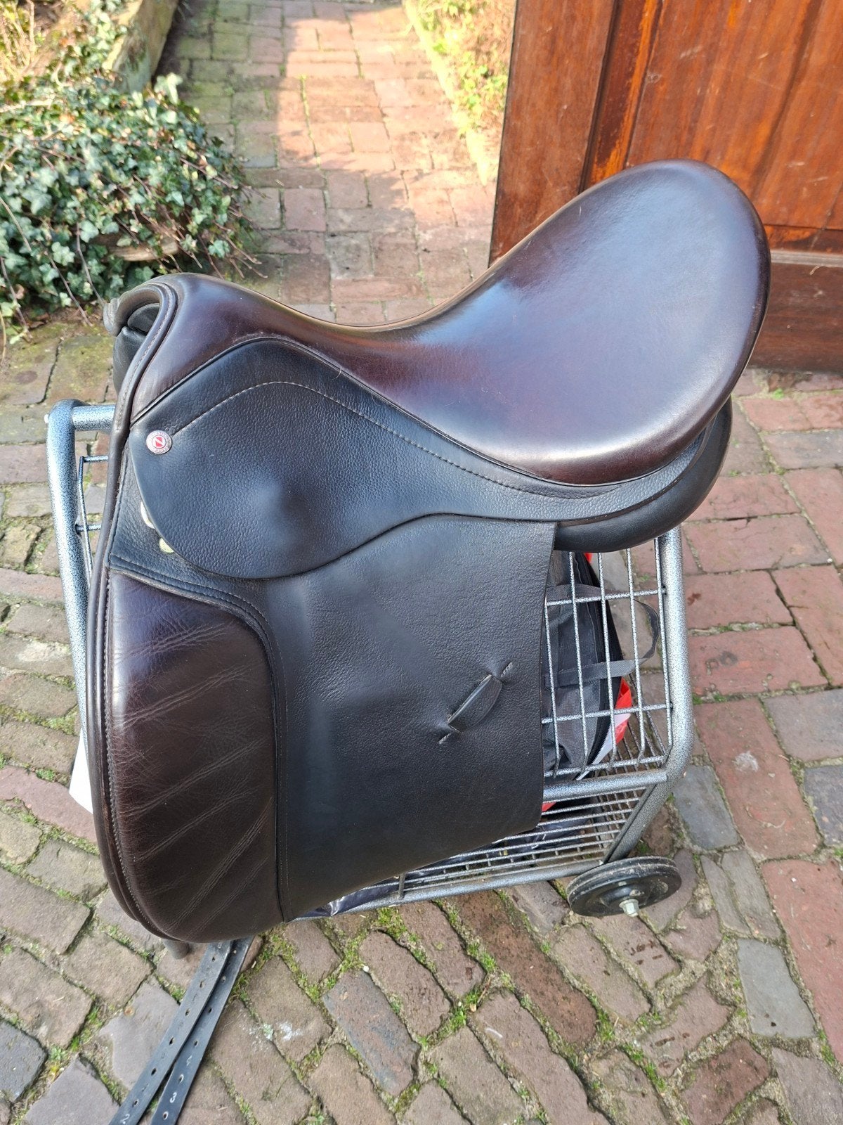 schutte dressuur zadel.17,5 inch, Ophalen of Verzenden, Gebruikt, Dressuur