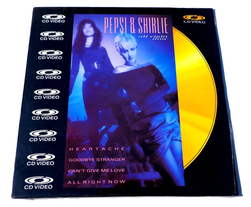CDVideo 8" Pepsi & Shirlie All Right Now nieuw wrap zelden, Engels, Alle leeftijden, Ophalen of Verzenden, Zo goed als nieuw