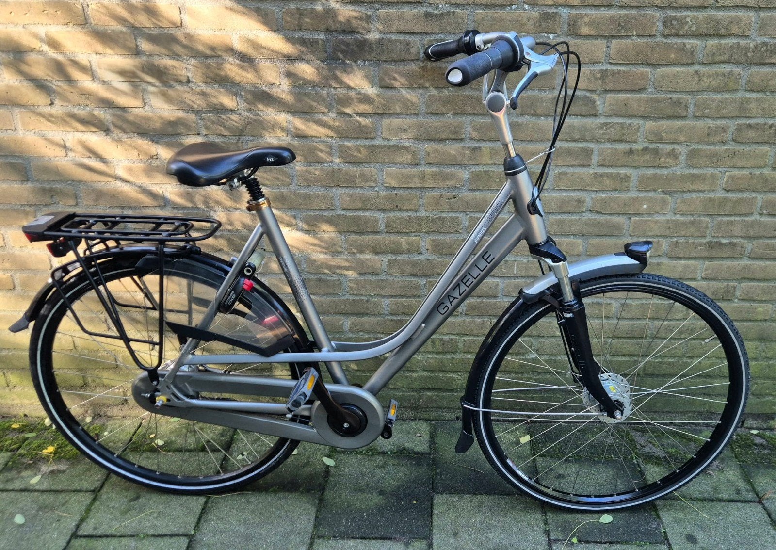 gazelle dames fiets, Fietsen en Brommers, 55 tot 59 cm, Ophalen, Zo goed als nieuw, Gazelle