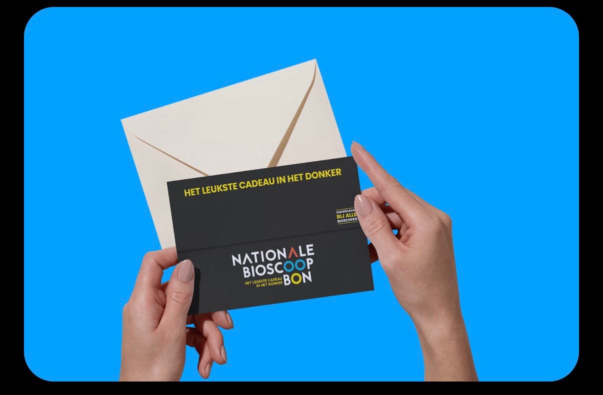 Nationale Bioscoopbon 25 euro (10+15) geldig t/m 12 oktober, Tickets en Kaartjes, Twee personen, Niet van toepassing, Overige typen