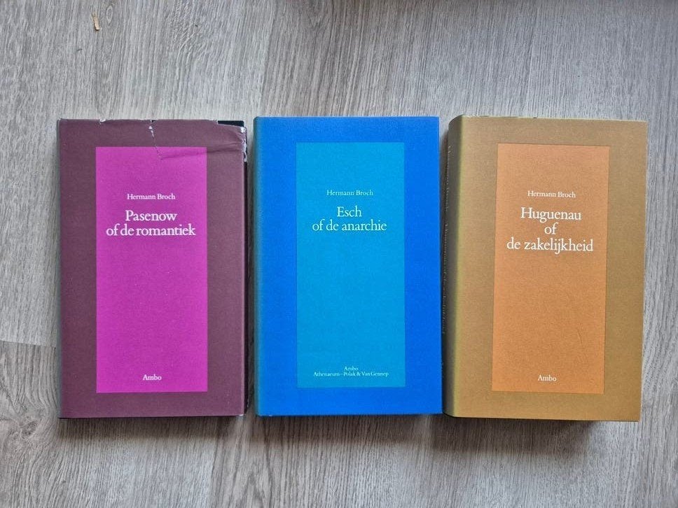 Hermann Broch – De Slaapwandelaars (Complete Trilogie), Ophalen of Verzenden, Beta, Gelezen