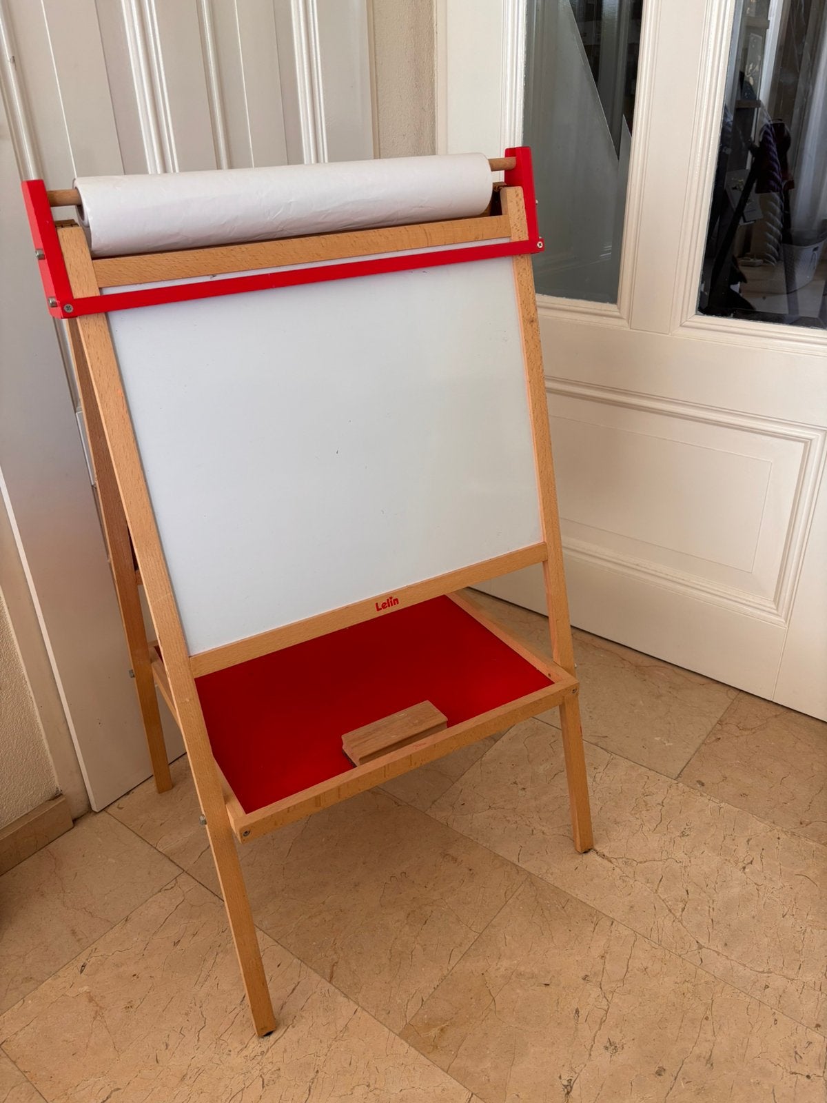Lelin schoolbord, Ophalen of Verzenden, Zo goed als nieuw, Krijtbord