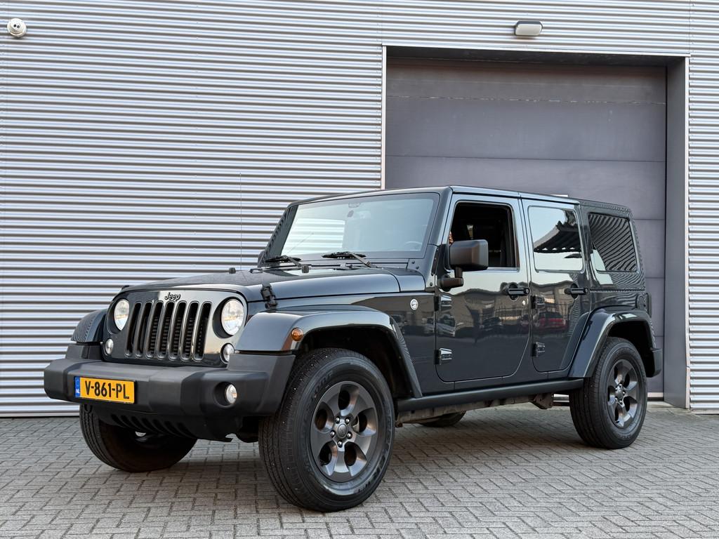 Jeep Wrangler 2.8 CRD Night Eagle I Aut. I Hardtop I 4wd I G, Gebruikt, 4 cilinders, Leder en Stof, Bedrijf