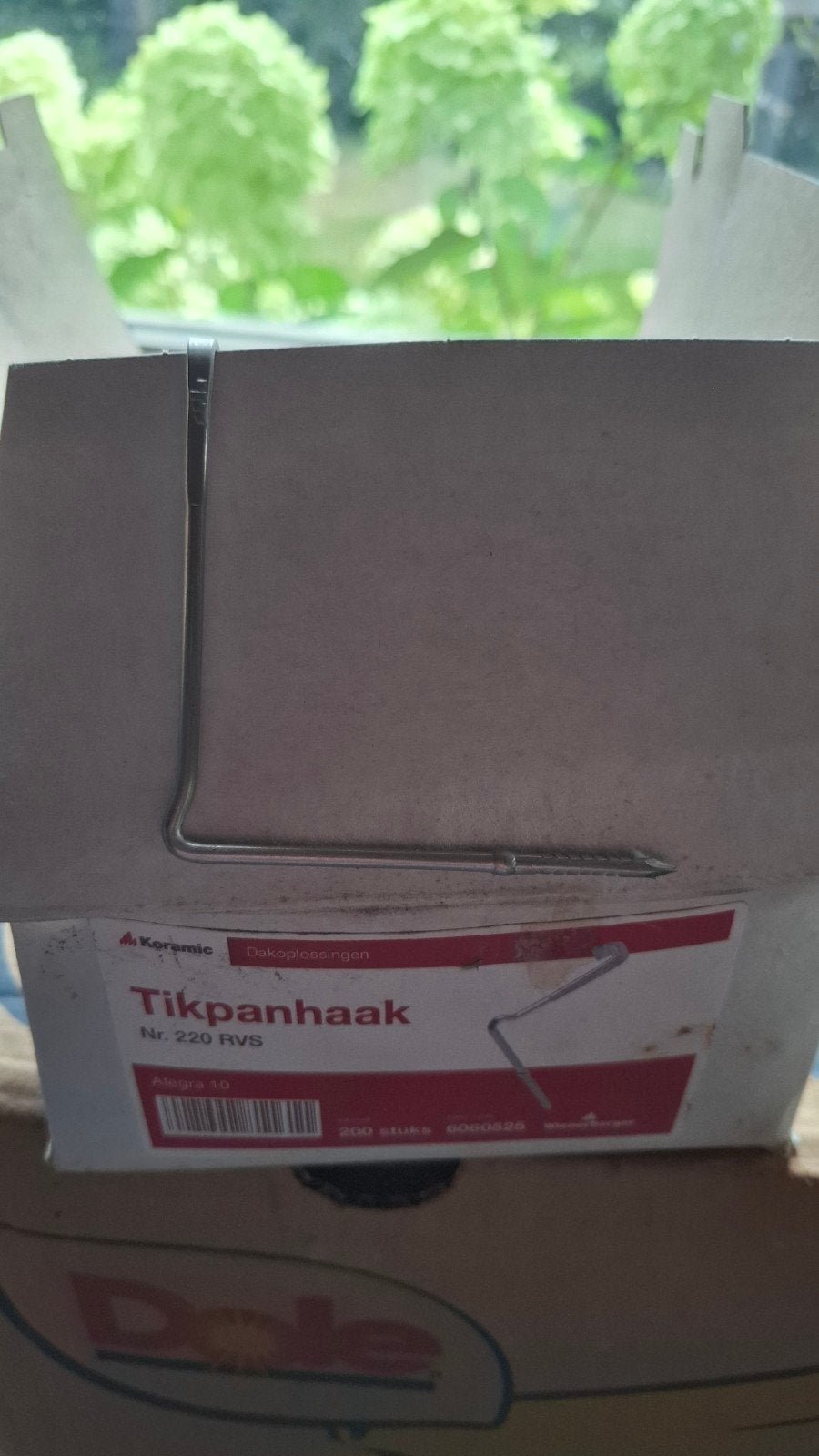 Koramic Tikpanhaak Nr. 220 RVS - panhaken, Ophalen, Overige typen, Nieuw, Minder dan 50 mm