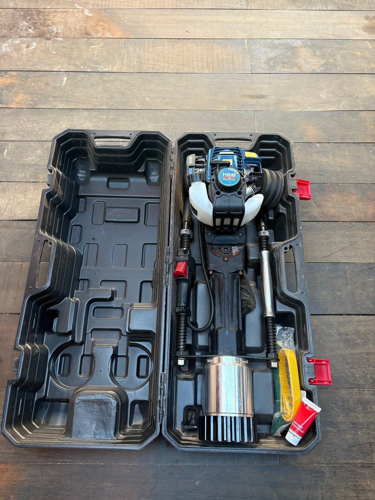 HBM 4-Takt 37.7 CC Benzine Palenrammer / Heimachine, Ophalen of Verzenden, Nieuw