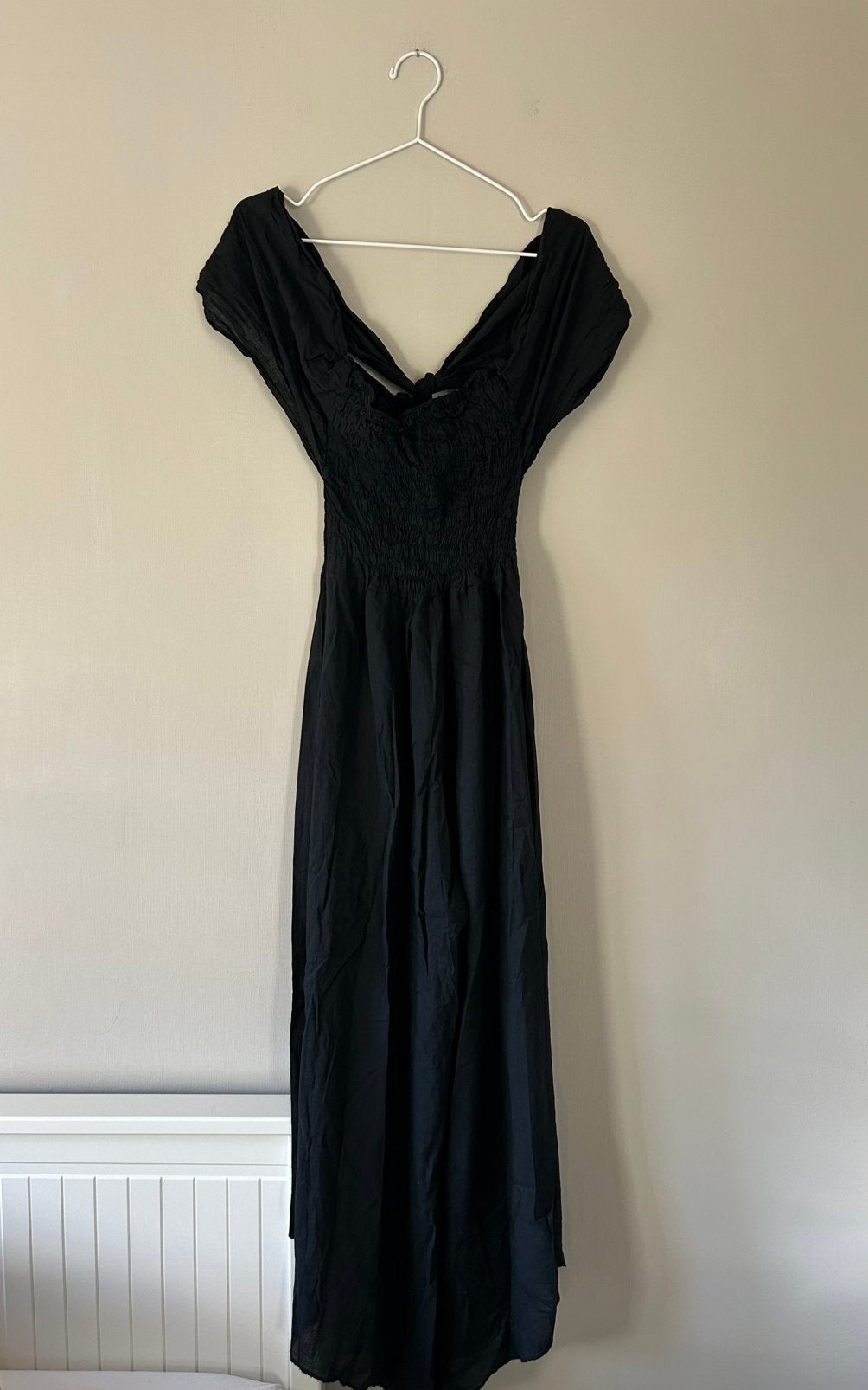 Zwarte jumpsuit maat S / 36, Ophalen of Verzenden, Zo goed als nieuw, Maat 36 (S), Zwart