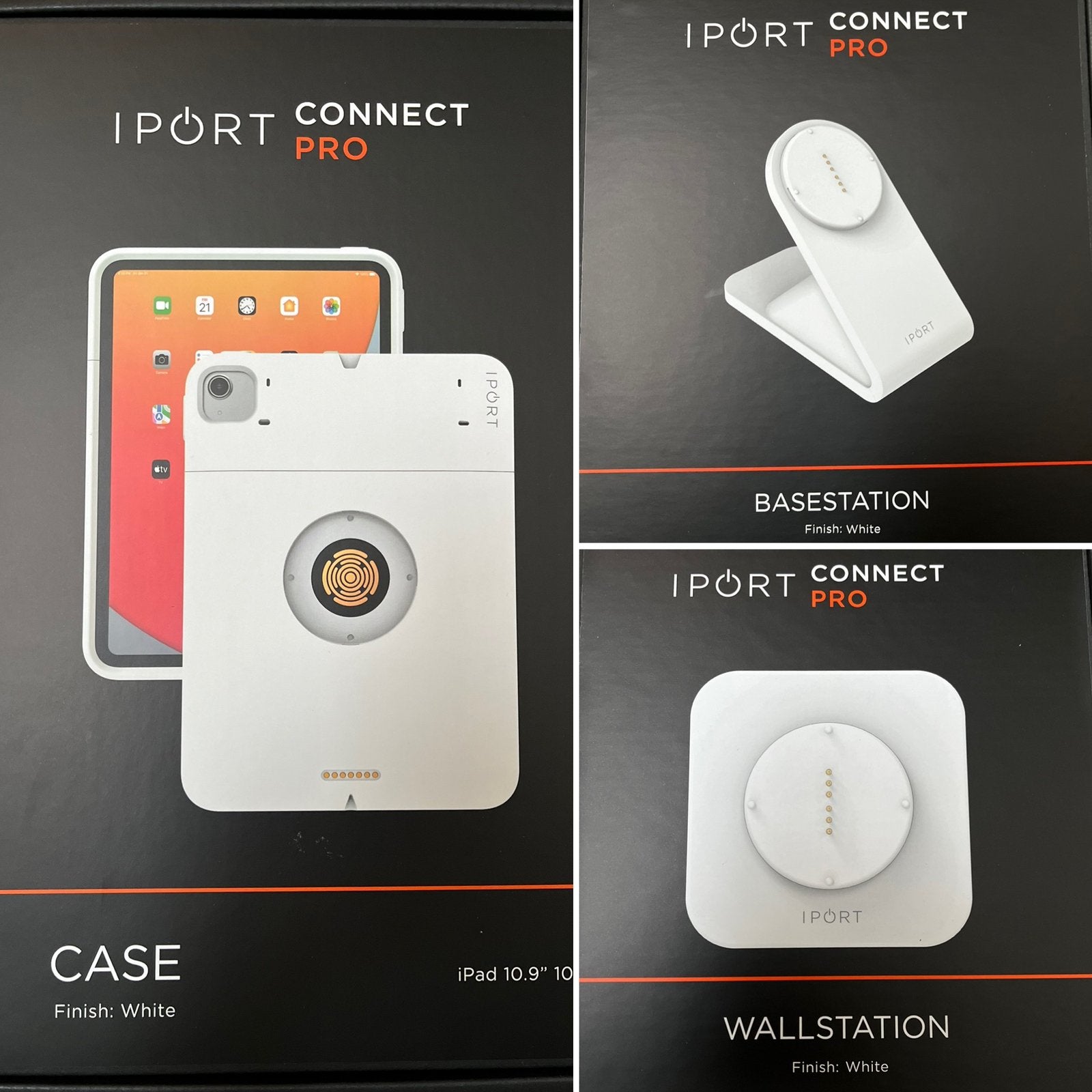 Iport set voor Ipad basestation wallstation case, Ophalen of Verzenden, Nieuw