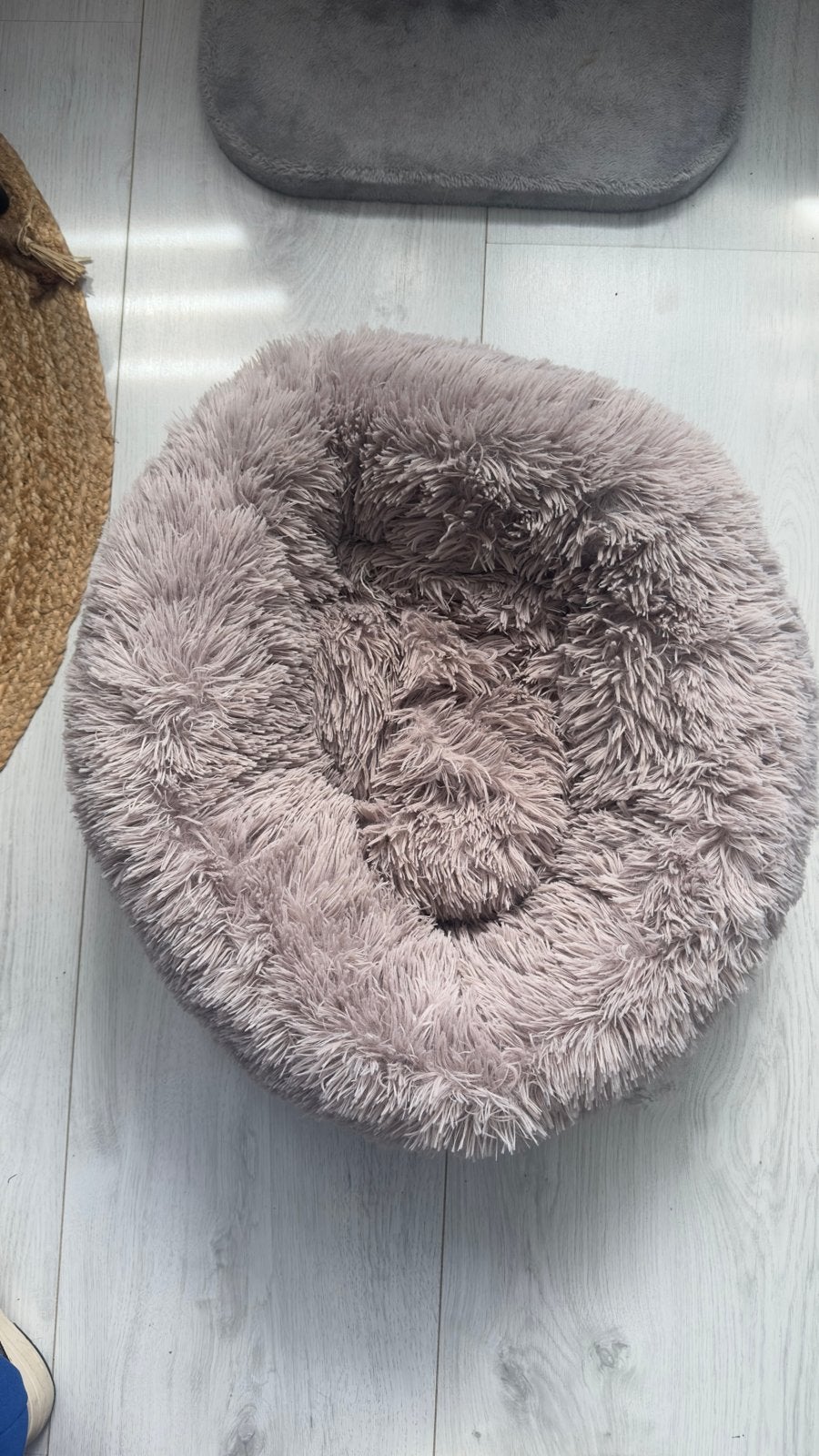 Beeztees kattenmand beige D 60 H 23 cm, Dieren en Toebehoren, Kattenmanden, Ophalen of Verzenden, Zo goed als nieuw, Pluche