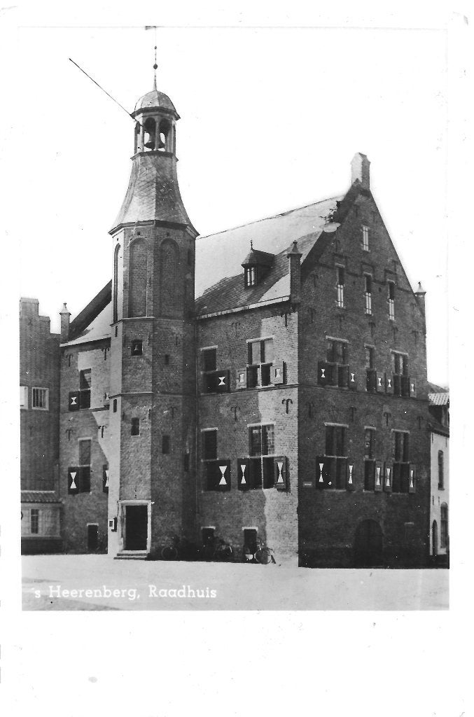 AK 's-Heerenberg - Raadhuis, Ophalen of Verzenden, 1940 tot 1960, Gelopen, Gelderland