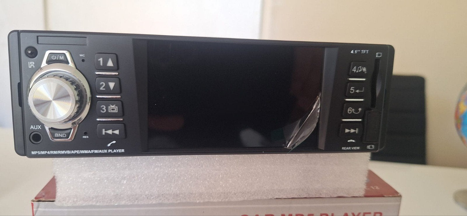 Autoradio met 4.1" TFT scherm en afstandsbediening, Ophalen of Verzenden, Nieuw