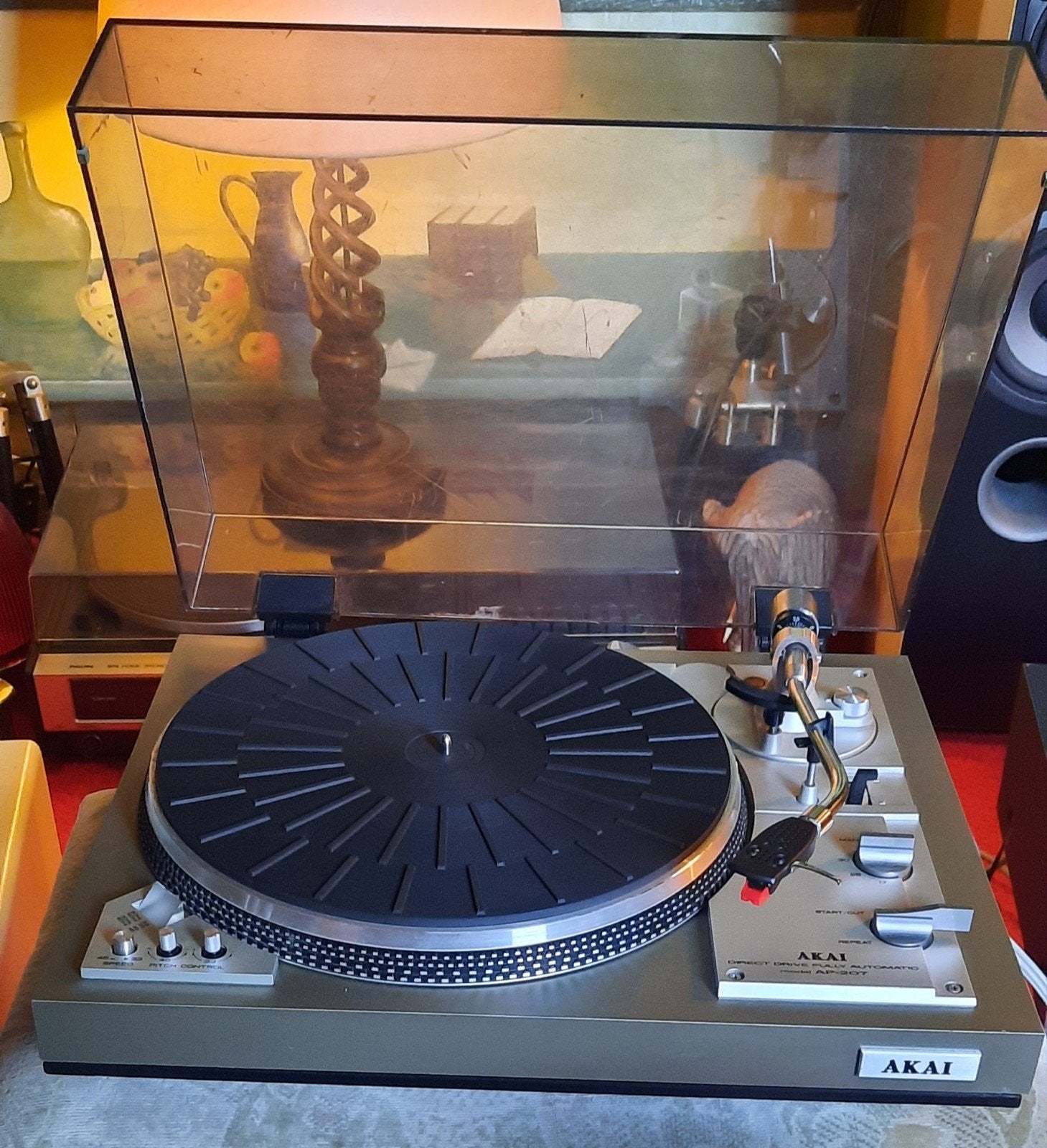 Te koop Akai Ap-207 Direct Drive platenspeler ✅️, Ophalen, Akai