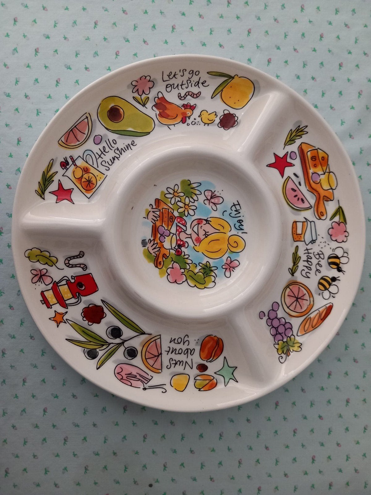 Gezellige snackschaal Blond Amsterdam, Ophalen, Nieuw, Aardewerk, Kom(men)