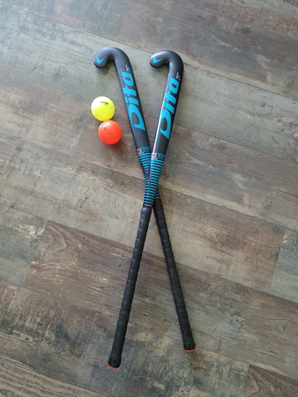 Dita C15 hockeysticks en ballen - Gebruikt, 89 cm, Ophalen, Gebruikt, Stick