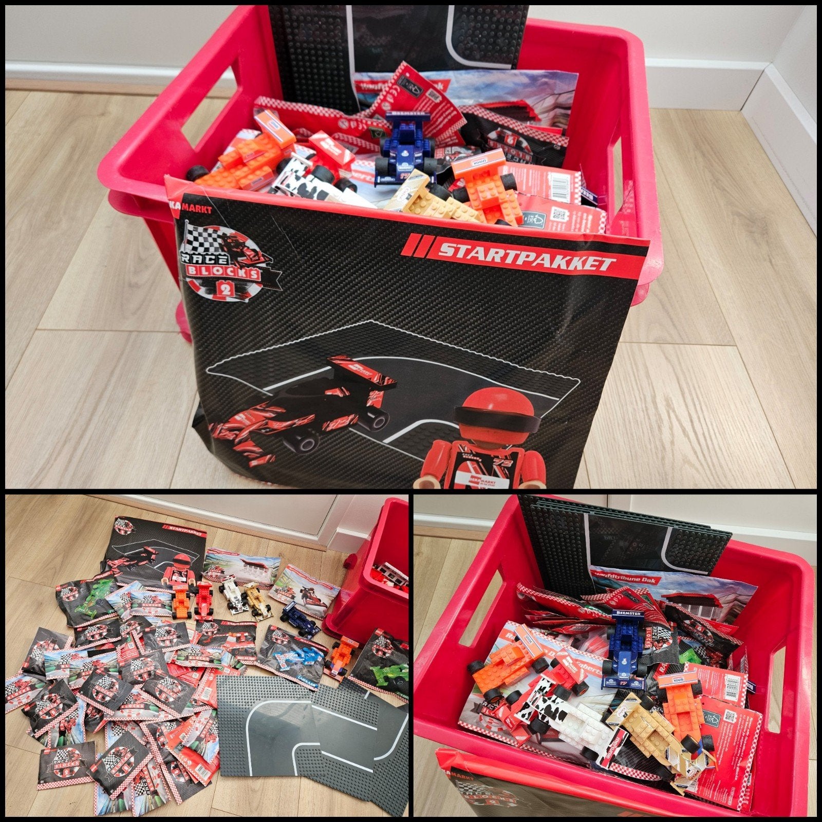 Grote collectie raceauto's Raceblocks NIEUW, Ophalen, Nieuw, Overige merken