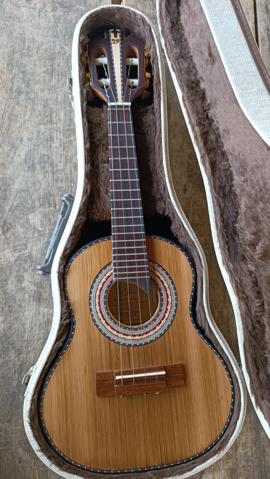 Prachtige Cavaquinho Brazil - Professional, Ophalen of Verzenden, Zo goed als nieuw, Overige typen, Met koffer