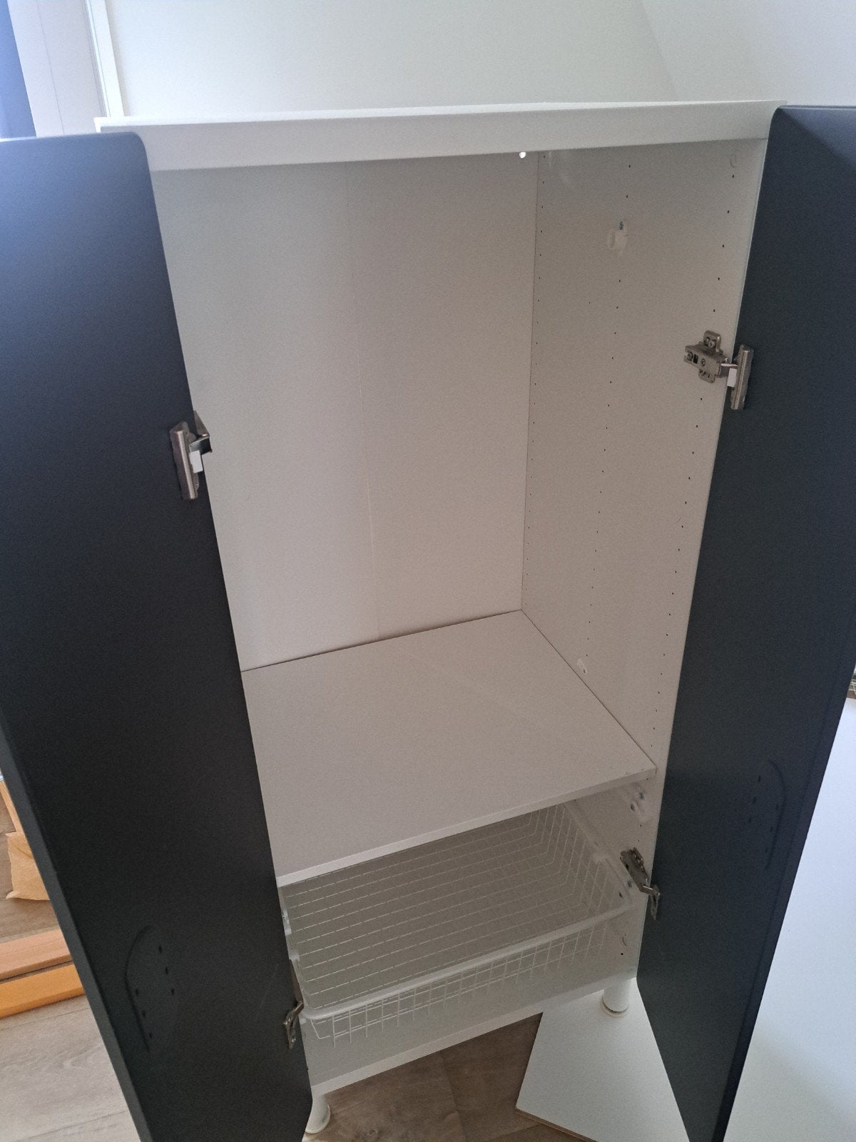 Ikea kast kinderen zwart, Ophalen, Gebruikt, 50 tot 100 cm, 150 tot 200 cm