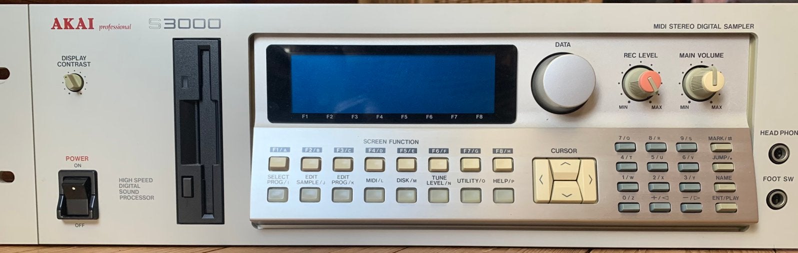 Akai S3000 vintage sampler, Ophalen of Verzenden, Zo goed als nieuw, Audio