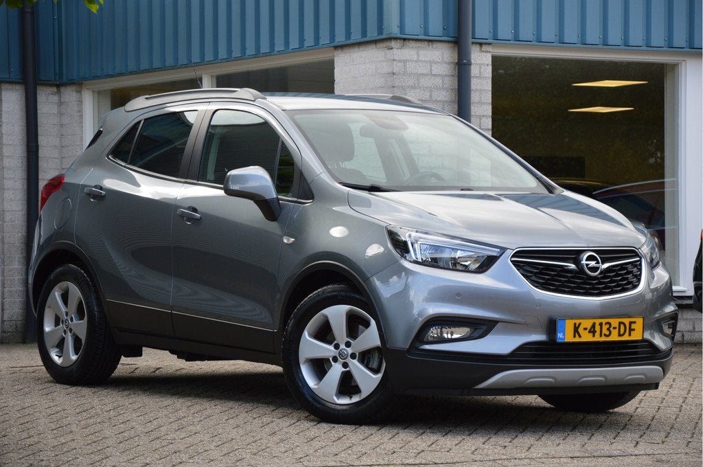 Opel Mokka X 1.4 Turbo 120 Jaar Edition NAVI | CAMERA | TREK, Auto's, Opel, Voorwielaandrijving, 12 maanden, Stof, Gebruikt