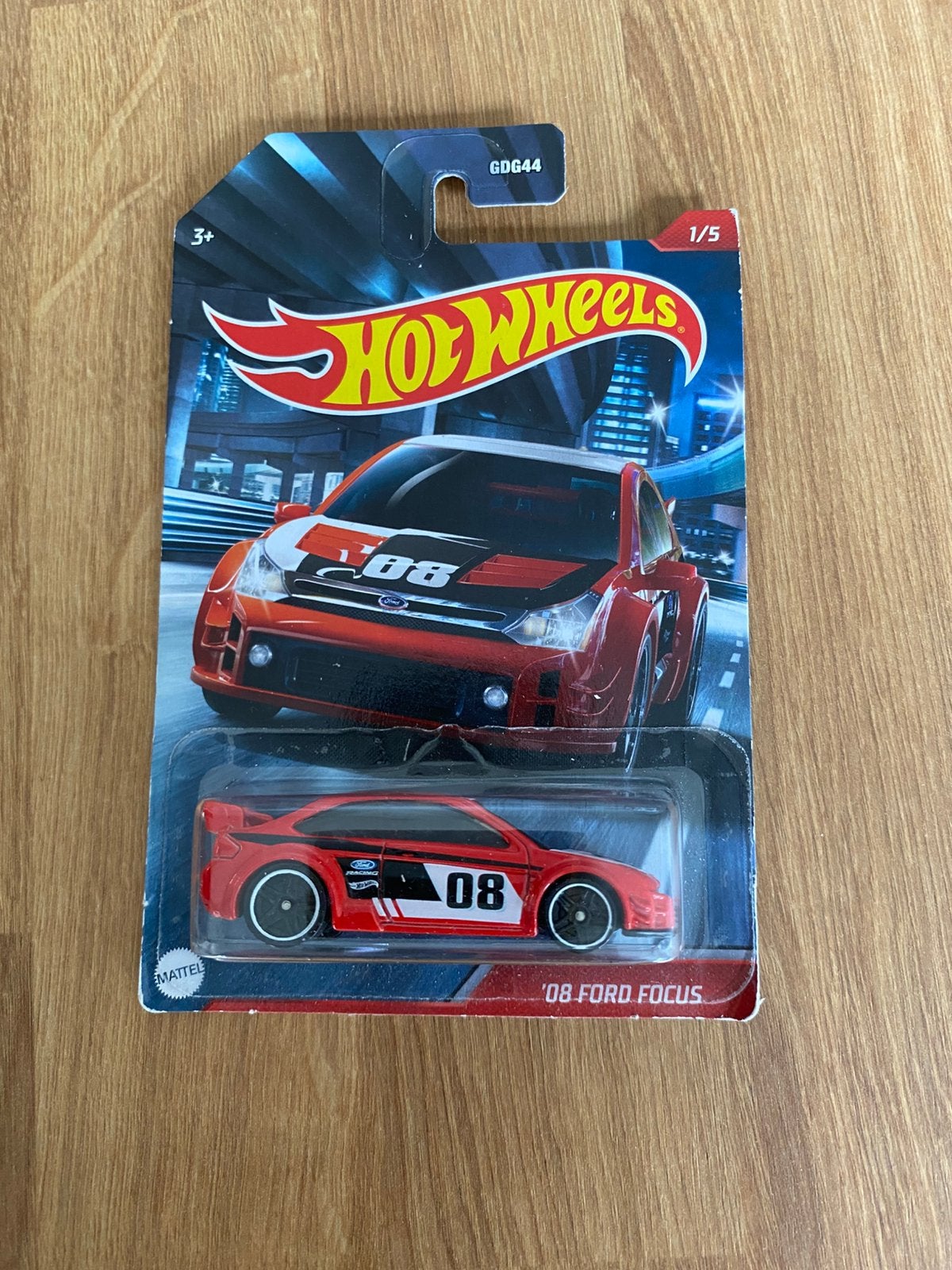 Hot wheels ford focus, Mattel, Mattel, Ophalen of Verzenden, Zo goed als nieuw