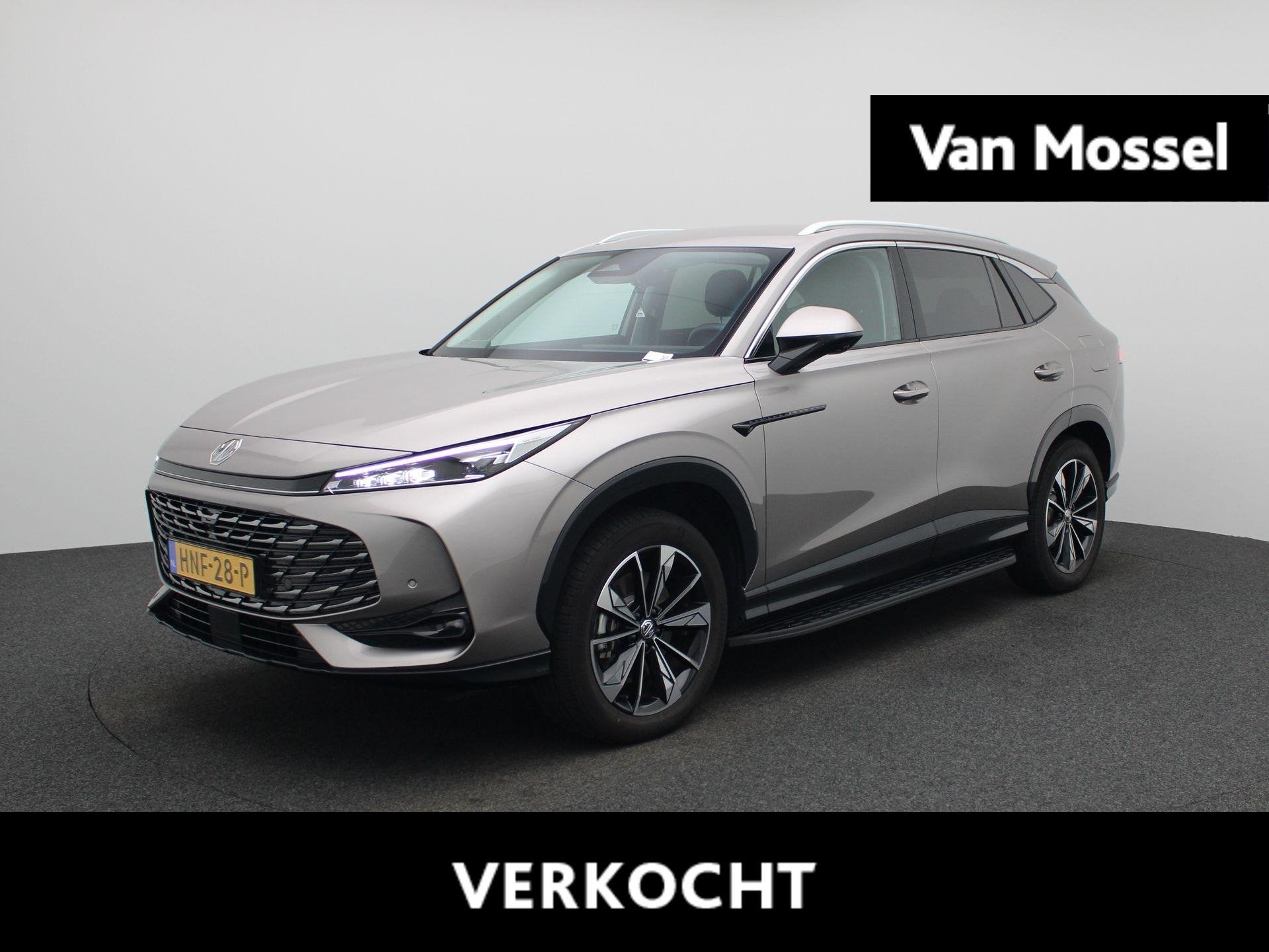 MG HS PHEV 1.5 Aut. Luxury | 7 jaar fabrieksgarantie | 100km, Auto's, 12 maanden, Stof, Gebruikt, 4 cilinders