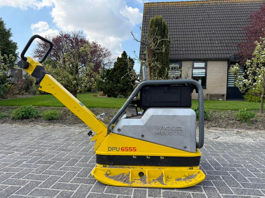 Wacker trilplaat te koop DPU 6555 bj2015 (inruil mogelijk), Ophalen, Gebruikt