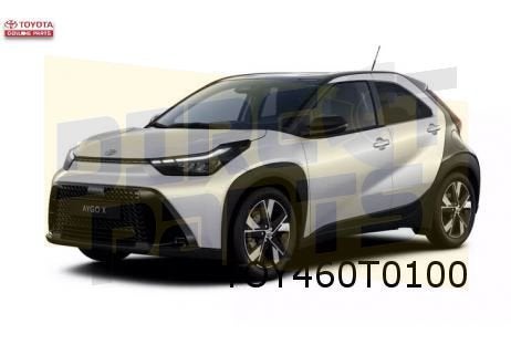 Toyota Aygo X 12/25- (B70) absorber bumperbalk Origineel! 52, -, -, Nieuw, Ophalen of Verzenden