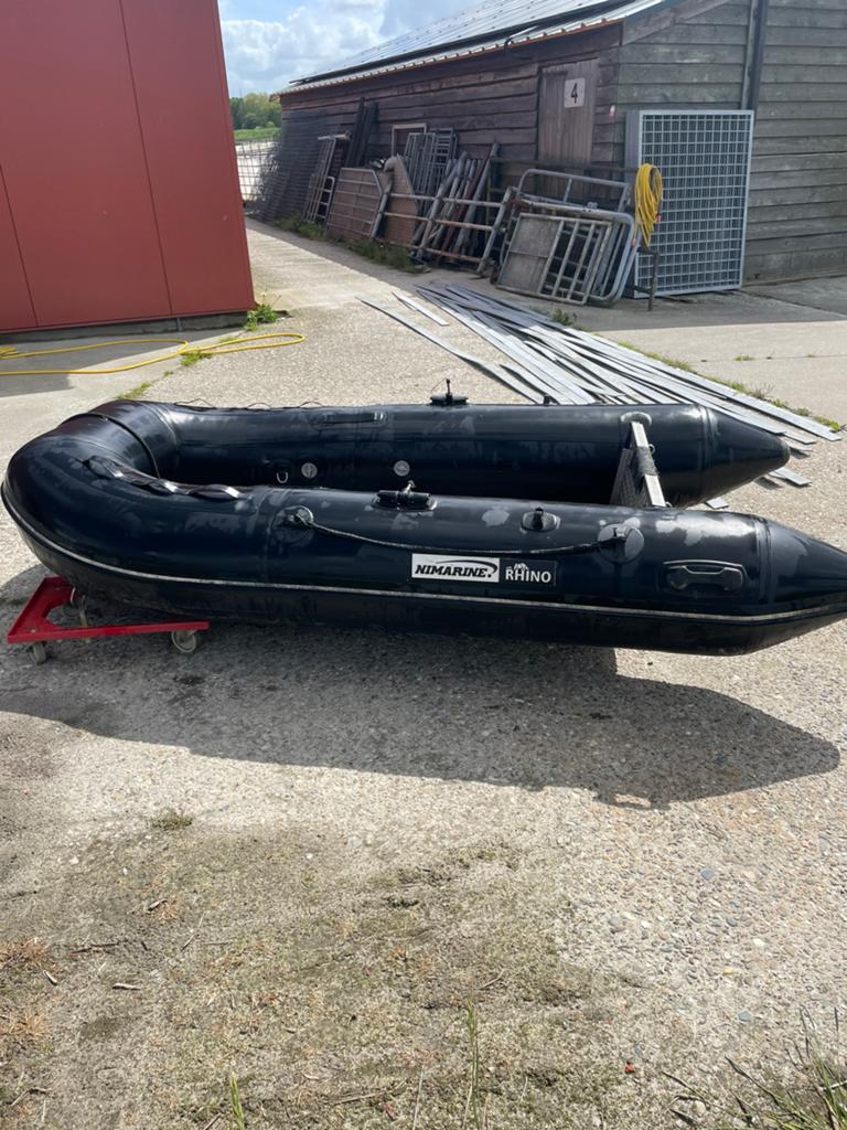 Rubberboot Nimarine 4 pk tohatsu  met 6 pk carburateur, Ophalen of Verzenden, Zo goed als nieuw