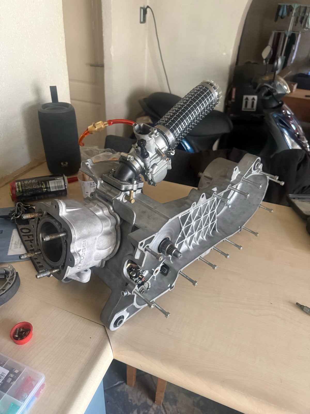 Hexagon 150 blok met Malossi 172cc Stage 3 cilinder, Ophalen of Verzenden, Zo goed als nieuw, Blok