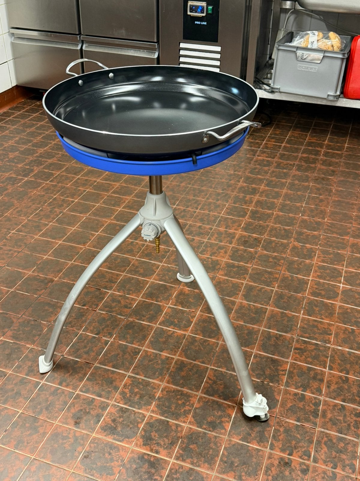 Cadac paella braai, Ophalen, Zo goed als nieuw