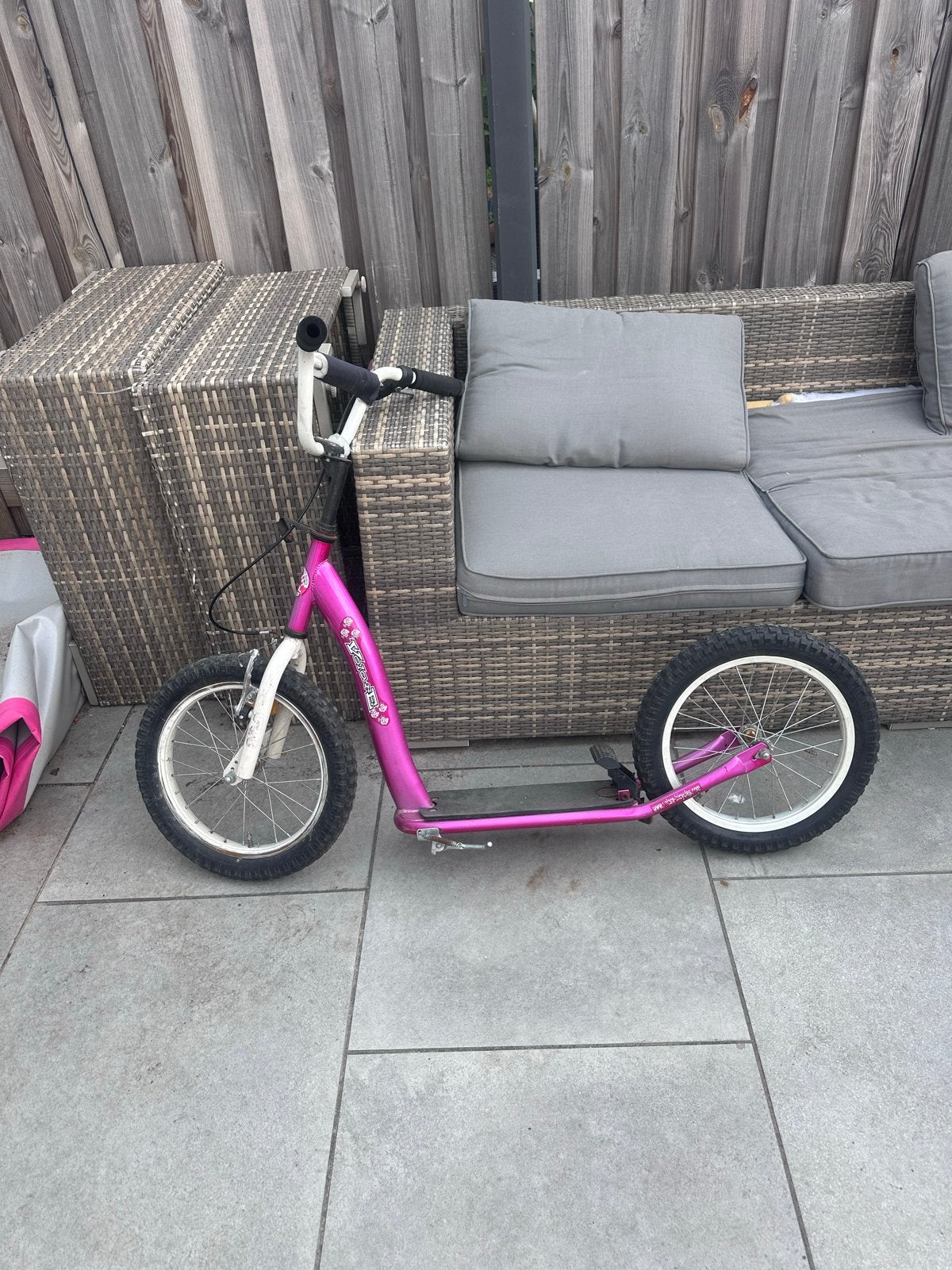 Roze Kickbike Step voor Kinderen - Gebruikt, Fietsen en Brommers, Ophalen of Verzenden, Gebruikt, Kickbike
