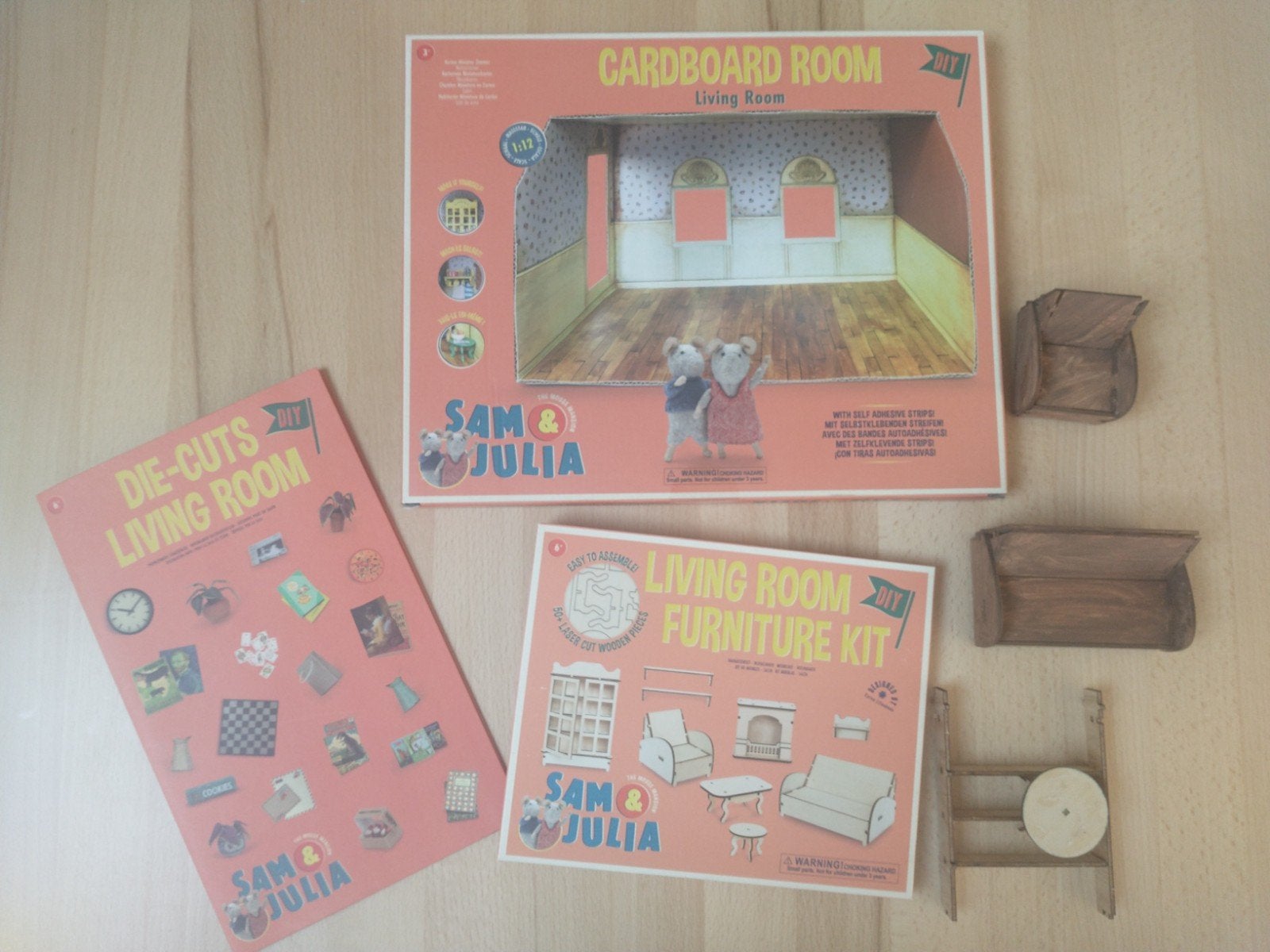 Sam & Julia DIY Woonkamer Meubelset en Kamer, Ophalen of Verzenden, Gebruikt, Overige typen