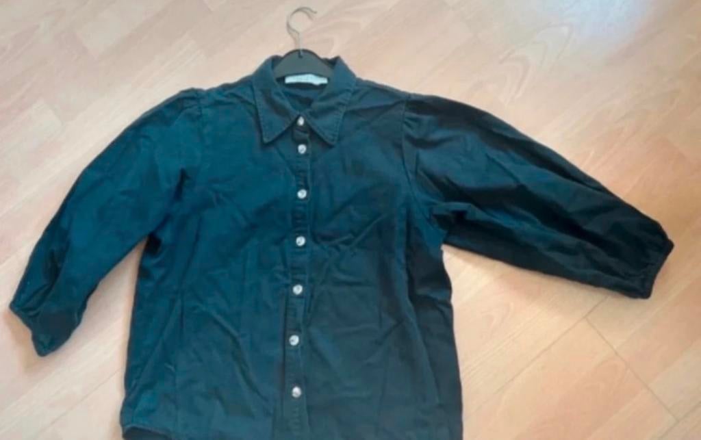 Costes Atelier Zwart Blouse Maat M, Ophalen of Verzenden, Zo goed als nieuw, Maat 38/40 (M), Zwart