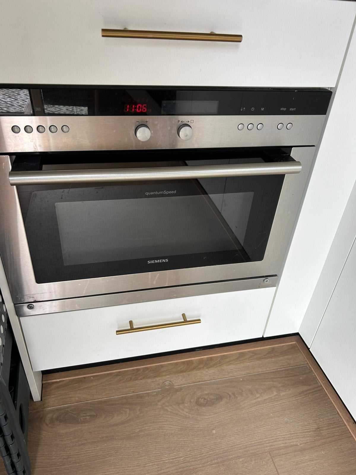 Gratis oven niet stuk maar wel gebreken, Ophalen, Minder dan 45 cm, Siemens, Oven met grill